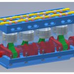 Иллюстрация №10: Проектирование конструкции двигателя внутреннего сгорания с помощью Autodesk Inventor (Дипломные работы - Информационные технологии).