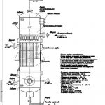 Иллюстрация №4: Производство карбамида — Схема аппарата стриппера дистиллятора (Чертежи - Нефтегазовое дело).