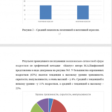 Иллюстрация №1: «Особенности проявления агрессии в среде студенческой молодежи». (Курсовые работы - Психология).