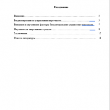 Иллюстрация №1: Роль бюджетирования в управлении персонала (Доклады - Управление персоналом).