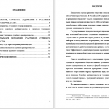 Иллюстрация №1: Участники судебного разбирательства в уголовном судопроизводстве (Дипломные работы - Право и юриспруденция).