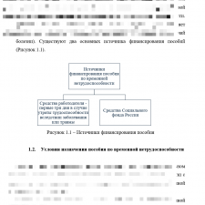 Иллюстрация №1: Правовое регулирование и условия назначения пособия по временной нетрудоспособности (Курсовые работы - Социальное обеспечение).