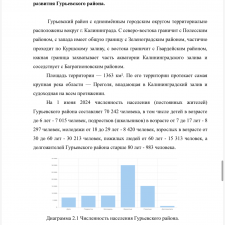 Иллюстрация №2: Анализ социально-экономического развития территории на примере Гурьевского района Калининградской области (Дипломные работы - Архитектура и строительство).