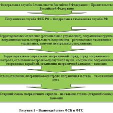 Иллюстрация №1: ВЗАИМОДЕЙСТВИЕ ФЕДЕРАЛЬНОЙ ТАМОЖЕННОЙ СЛУЖБЫ РОССИЙСКОЙ ФЕДЕРАЦИИ С ФЕДЕРАЛЬНОЙ СЛУЖБОЙ БЕЗОПАСНОСТИ РОССИЙСКОЙ ФЕДЕРАЦИИ (Дипломные работы - Таможенное дело).