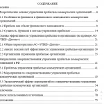 Иллюстрация №1: Управление прибылью коммерческих организаций (Дипломные работы - Экономика).