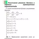 Иллюстрация №1: Розвязання рівняння Лапласа в середині прямокутного паралелепіпеда (Решение задач - Высшая математика).